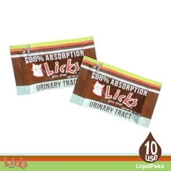 Licks Pill-Free Cat Urinary Tract Care - Cat UTI Care And Prevention Gel Packets - Urinary Tract Infection Supplement For Cats - Omega 3 Fish Oil And L-Lysine Supplement - Gel Packets - 10 Use 9 Licks Pill-Free Cat Urinary Tract Care - Cat UTI Care And Prevention Gel Packets - Urinary Tract Infection Supplement For Cats - Omega 3 Fish Oil And L-Lysine Supplement - Gel Packets - 10 Use -Pet Products Shop 51ucsaFwykL