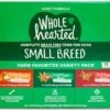 GENERIC WholeHearted Grain Free Small Breed Cuts Or Minced In Gravy Adult Wet Dog Food Variety Pack, 3.5 Oz (16 - Chicken Minced)