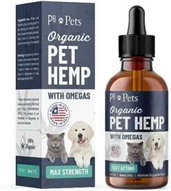 PB Pets Hemp Oil For Dogs And Cats - Organically Grown - Made In USA - Helps With Anxiety, Hip & Joint, Pain, Arthritis, And Stress - With Omega Complex (1-Pack) 13 PB Pets Hemp Oil For Dogs And Cats - Organically Grown - Made In USA - Helps With Anxiety, Hip & Joint, Pain, Arthritis, And Stress - With Omega Complex (1-Pack) -Pet Products Shop 51w2 Hb4zPL. AC
