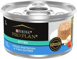 Purina Pro Plan Pate, High Protein Wet Cat Food, COMPLETE ESSENTIALS Classic Chunky Chicken Entree - (24) 3 Oz. Pull-Top Cans -Pet Products Shop 51xc2KnH7YL. AC