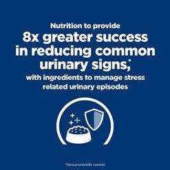 Hill's Prescription Diet C/d Multicare Stress Urinary Care Ocean Fish Flavor Dry Cat Food, Veterinary Diet, 8.5 Lb. Bag -Pet Products Shop 51yWLc5XU5L