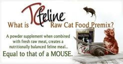 TCfeline RAW Cat Food Premix/Supplement To Make A Homemade, All Natural, Grain Free, Holistic Diet – Original Version With No Liver (Trial 4.2 Oz) Egg Free Formula 15 TCfeline RAW Cat Food Premix/Supplement To Make A Homemade, All Natural, Grain Free, Holistic Diet – Original Version With No Liver (Trial 4.2 Oz) Egg Free Formula -Pet Products Shop 51yiZ69tyLL