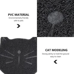 Balacoo 3pcs Scatter Claw Brown Mats Dog Placement Bowl Food Use Mat- Debris Control Washable Home Feet Anti- Cat, Pet Rubbing Bathroom, Xx.cm, Traps And Lovely Mat Pad, Mesh, PVC 13 Balacoo 3pcs Scatter Claw Brown Mats Dog Placement Bowl Food Use Mat- Debris Control Washable Home Feet Anti- Cat, Pet Rubbing Bathroom, Xx.cm, Traps And Lovely Mat Pad, Mesh, PVC -Pet Products Shop 51ylYo4EkvL