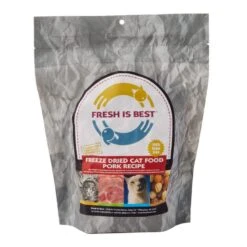 Fresh Is Best - Freeze Dried Raw Cat Food - Pork, 8 Ounces