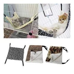 YangYan 1pcs Cat Bed Hammock Warm House Soft Ferret Rest House Fur Hanging Cat Cage Soft Pets Supplies (Color : C) -Pet Products Shop 51za3kFFH9L