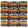 Evangers Grain Free, All Natural Dog/Cat Food Variety Pack - 6 Flavors (Chicken, Beef, Buffalo, Rabbit, Duck, And Wild Salmon) 6-Ounce Each - 2 Of Each Flavor (12 Total Cans) -Pet Products Shop 612JHKsbEnL