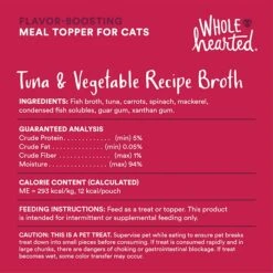 WholeHearted Flavor-Boosting Wet Cat Meal Topper Broths Variety Pack, 1.4 Oz., Count Of 12 -Pet Products Shop 61FqbpEmN7L
