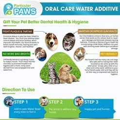 Particular Paws Fresh Breath Water Additive For Dogs And Cats - For Clean Teeth, Healthy Gums And Oral Care - 16oz 11 Particular Paws Fresh Breath Water Additive For Dogs And Cats - For Clean Teeth, Healthy Gums And Oral Care - 16oz -Pet Products Shop 61St1WXv6AL