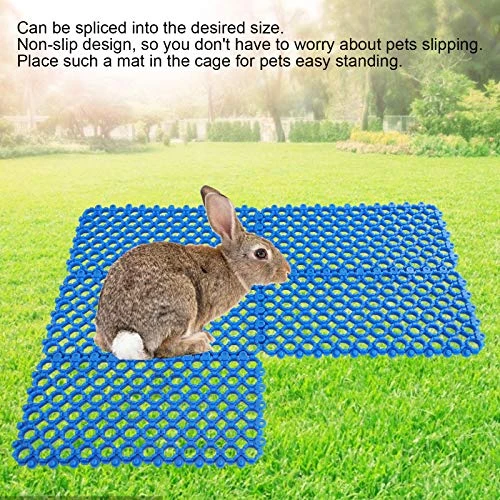 SH-RuiDu 5pcs Thicken Rabbit Cage Mat Floor Rubber Mats Feet Pads For Pet Cats Dogs Hamster 5 SH-RuiDu 5pcs Thicken Rabbit Cage Mat Floor Rubber Mats Feet Pads For Pet Cats Dogs Hamster - Image 3