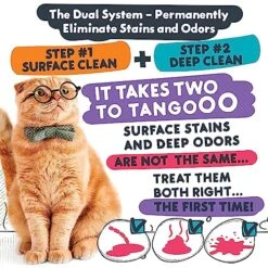 Calyptus Pet Stain And Odor Remover | Orange And Enzyme Cleaner Duo Solution For Pets | Carpet Cleaner And Odor Eliminator For Cat Urine, Dog Pee, And Poop | Professional Strength, 1 Gallon -Pet Products Shop 61lWLVi7fIL
