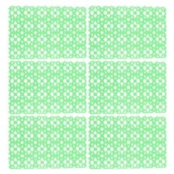 Iplusmile 12pcs In Splice Rabbit Pet Heat Inch, Cushions And Cat Mats- Dogs Random Cats Bottom Mats, Bunny Cages Snowflake Rat Mat, Chinchilla Design Non- Slip Skin Mat Animal, Holder Green -Pet Products Shop 61suY0QL0nL